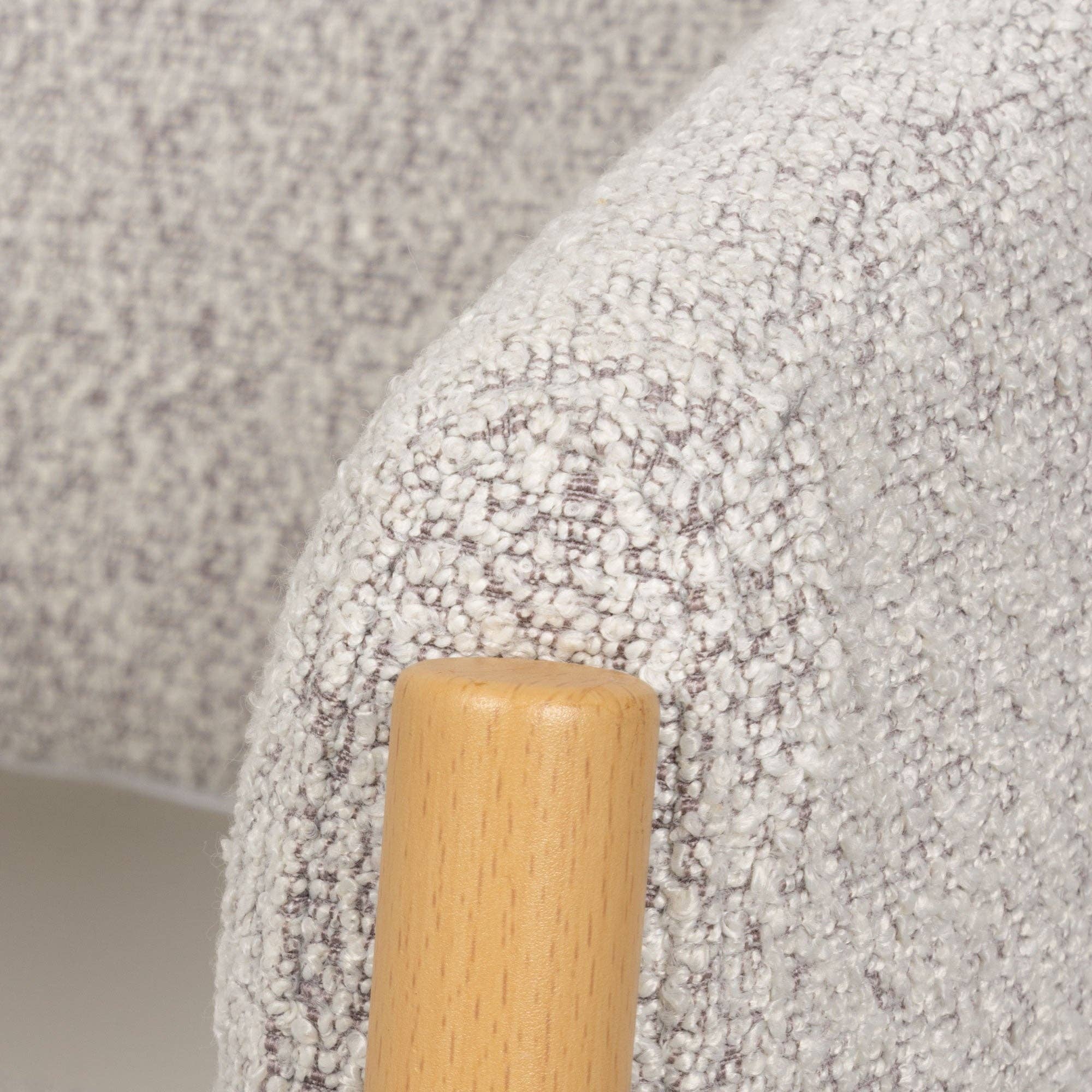 Usuals BV - Wholesale Chair - Luna Dining Chair - Ecru Natural - Boucle4