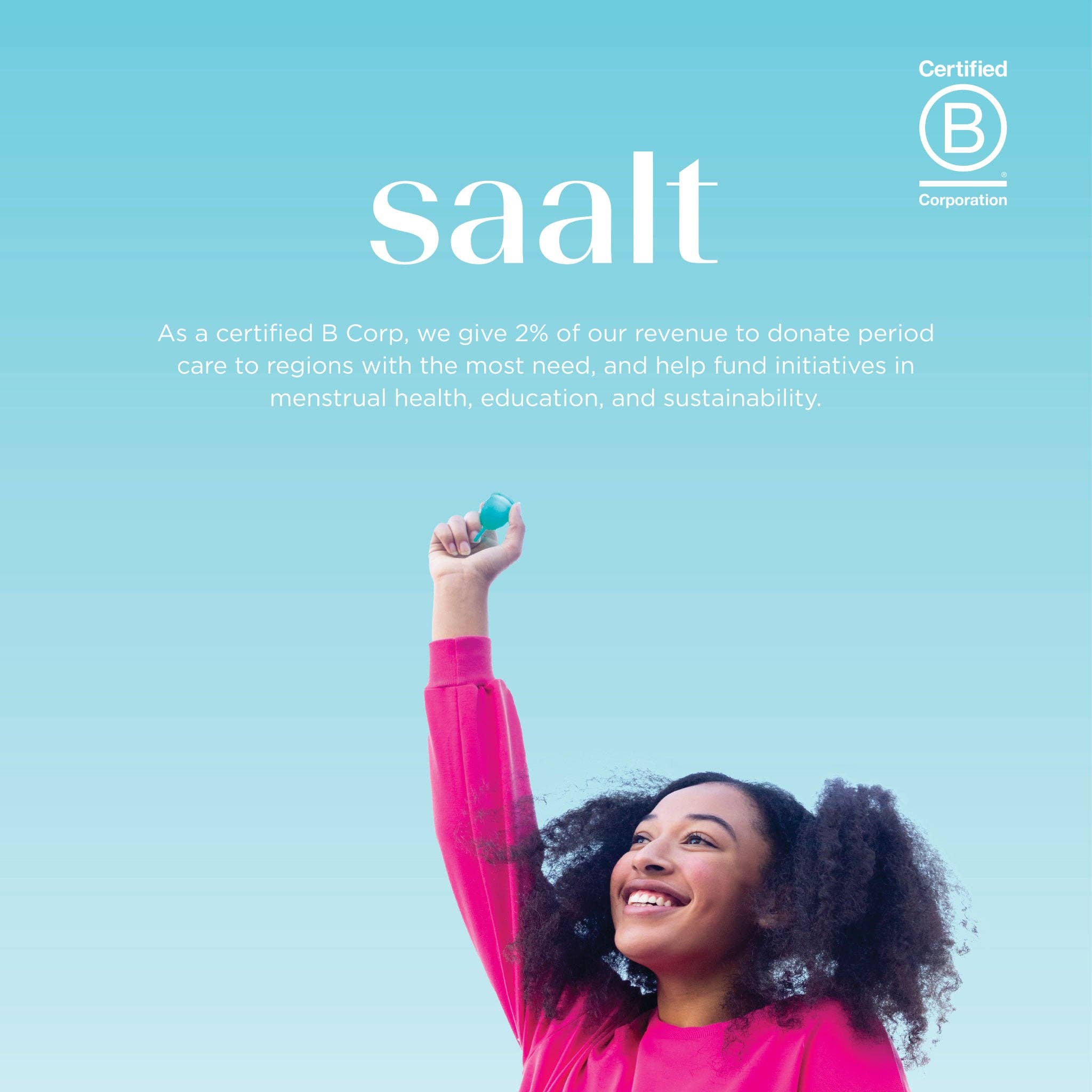 Saalt - Wholesale Period Underwear - Women's - Saalt Teen Cup4