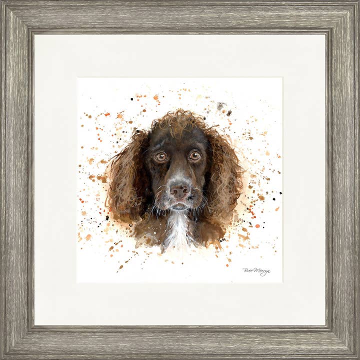 Coco Square Framed Print (13" or 19") for wholesale by Bree Merryn Art Ltd