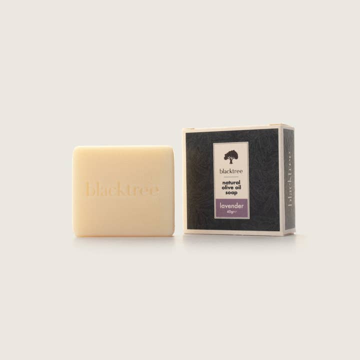 Blacktree – wholesale Tvål – Naturlig olivolja tvål - lavendel - 40gr (Bar tvål)