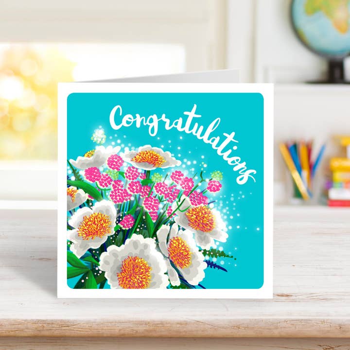 Tarjeta de felicitaciones para venta al por mayor de Cake and Crayons