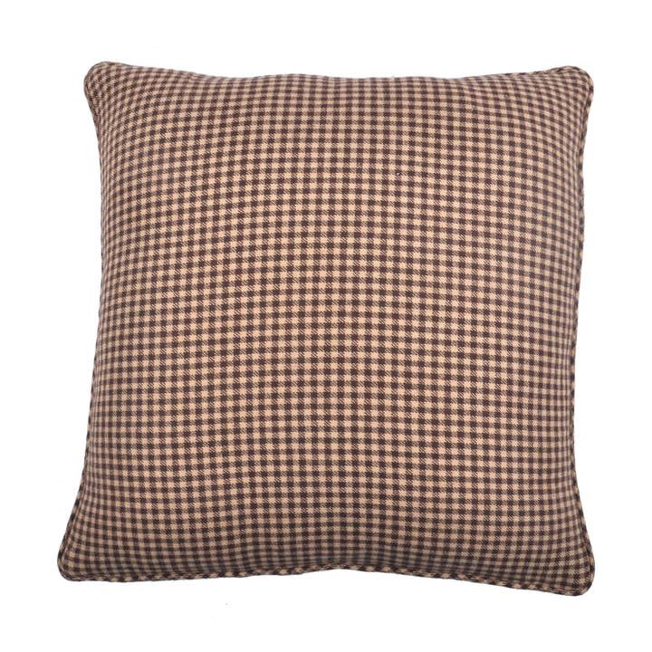 Henry Square Cotton Flannel Throw Pillow Cover for wholesale by Found Object