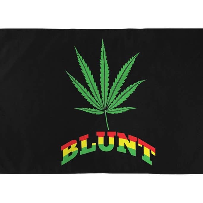 MJ Blunt Flag 3x5ft Poly for wholesale by Flags Importer
