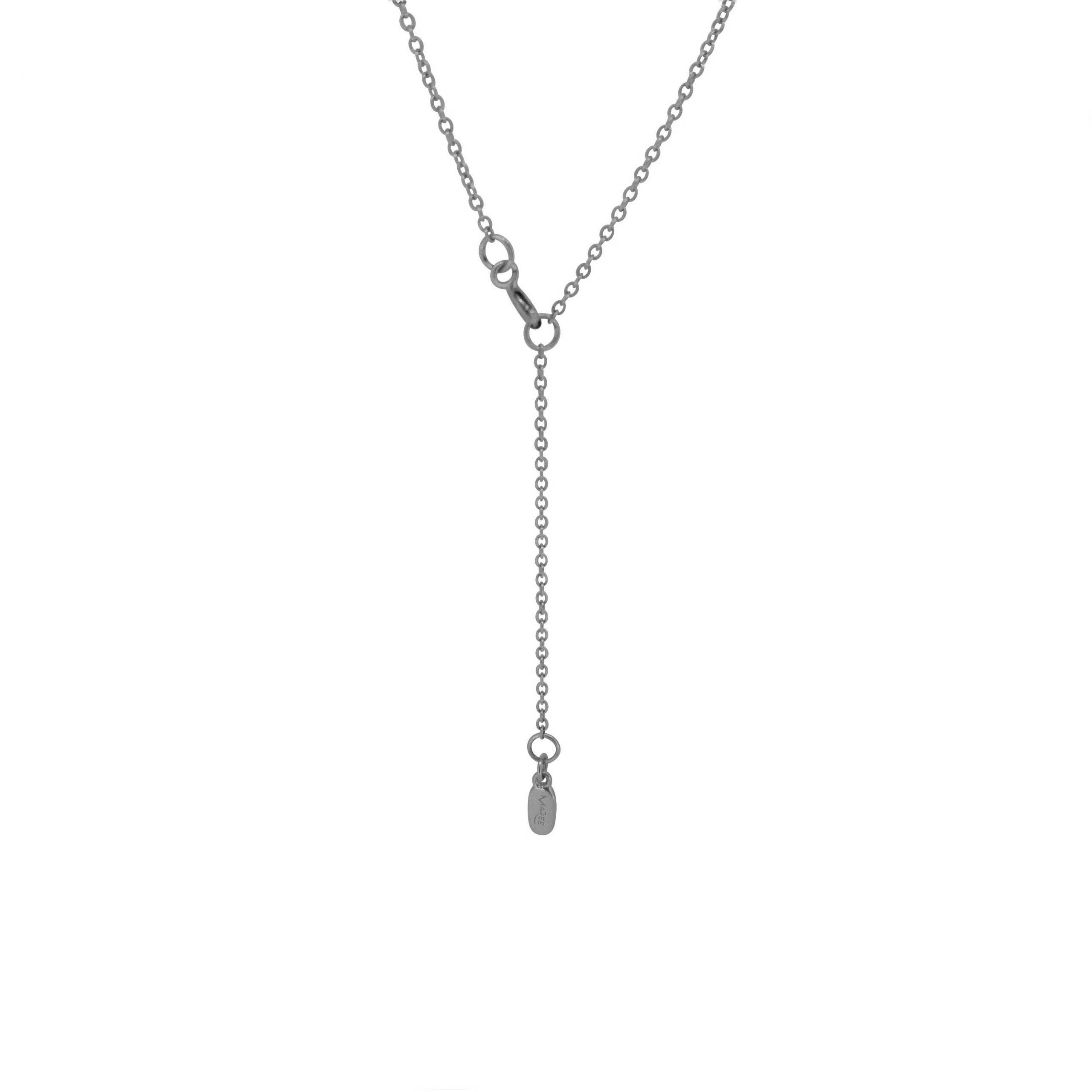 Maree London – Großhandel Kette mit Anhänger/Charm – Lotusblume Silber Halskette2