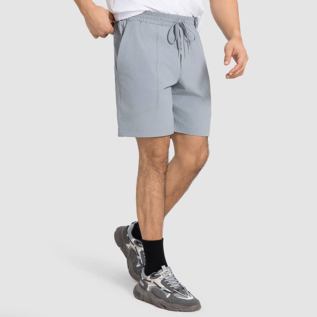 Sodalemon - Wholesale Athletic Shorts - Men's - Men Loose Quick-Dry Fitness Running Casual Shorts4