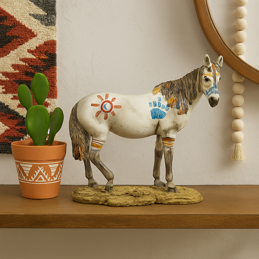 De Leon Collections - Wholesale Decorative Figurine - Hand-Painted Horse Figurine1