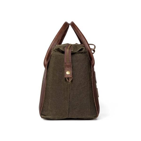 Mission Mercantile Leather Goods – Engroshandel Køletaske – Hvid Wing Voksbehandlet lærred Cooler9