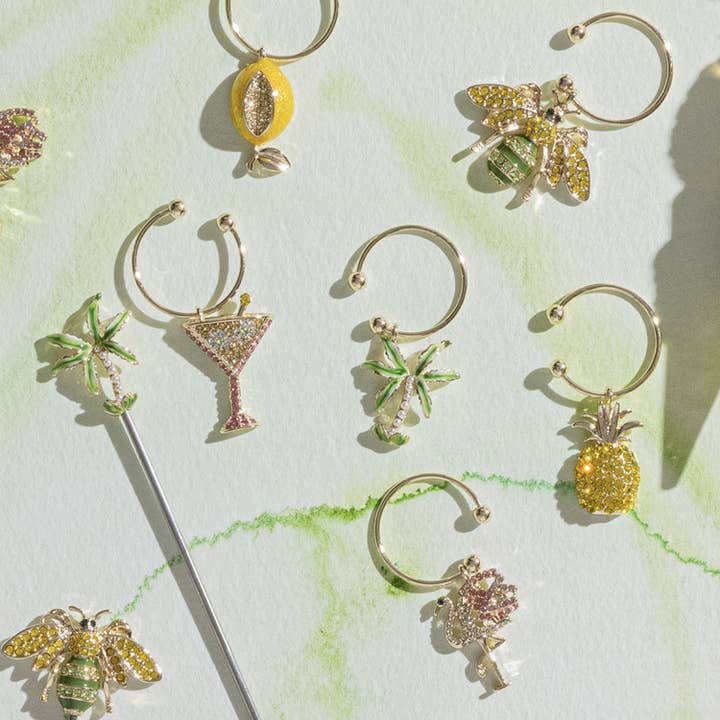 Joanna Buchanan - Wholesale Wine Charm - Tropical wine charms