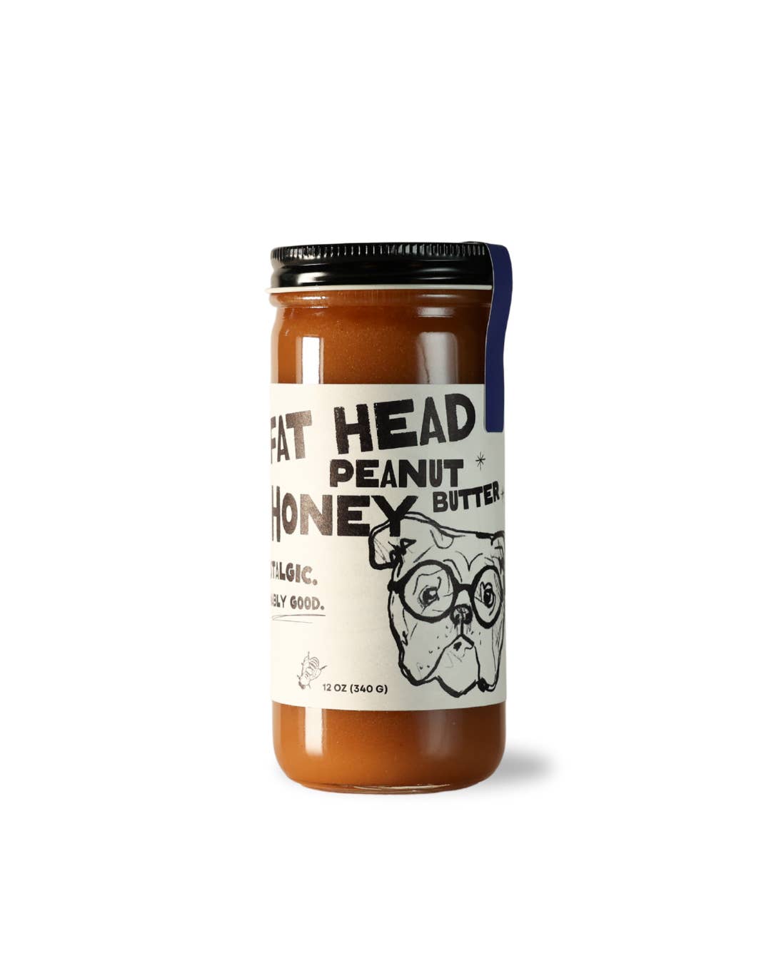 Fat Head Honey Farms - Wholesale Honey - 12 oz Peanut Butter Creamed Honey