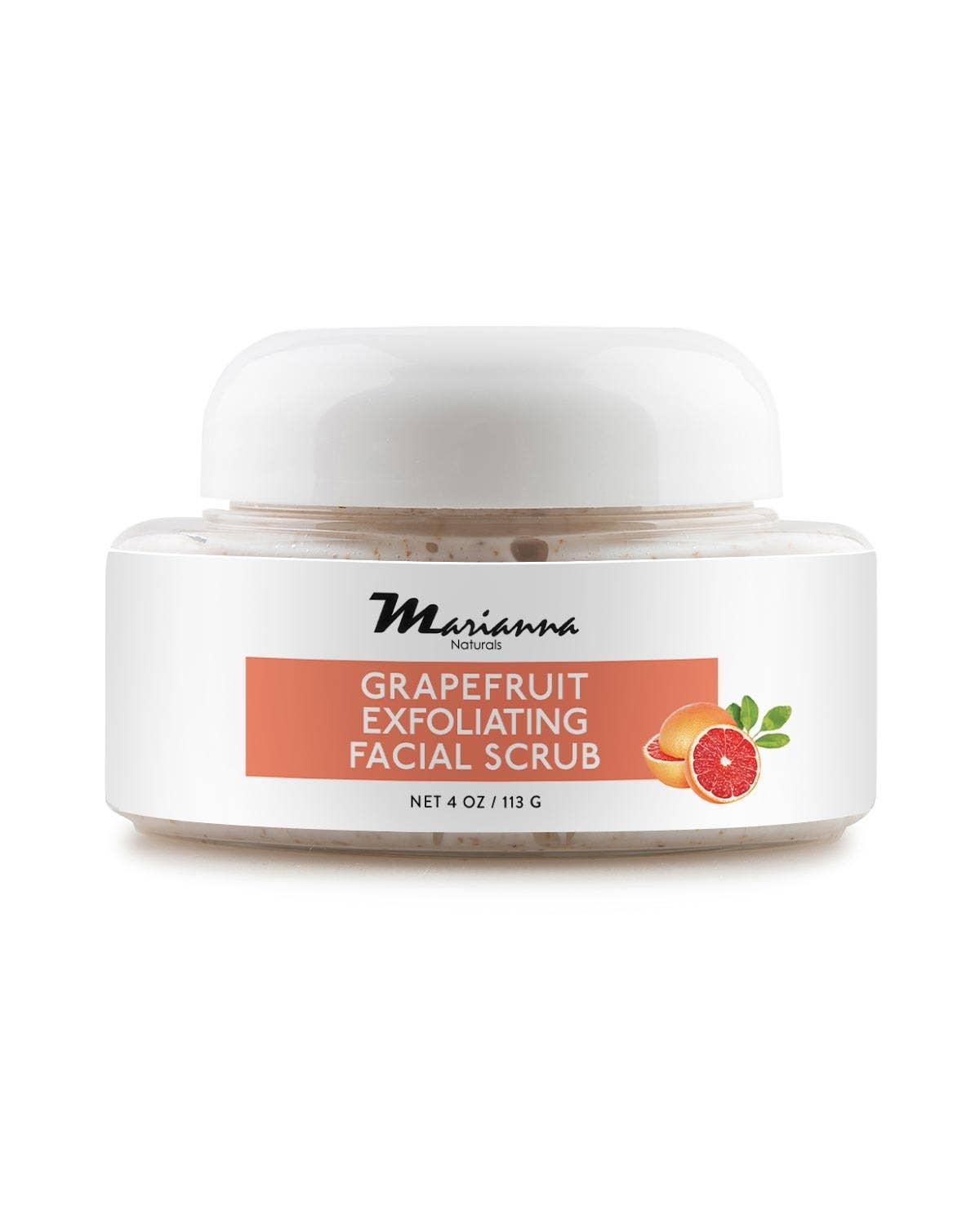 Marianna Naturals Corp. - Wholesale Facial Exfoliant/Scrub - Grapefruit Exfoliating Facial Scrub