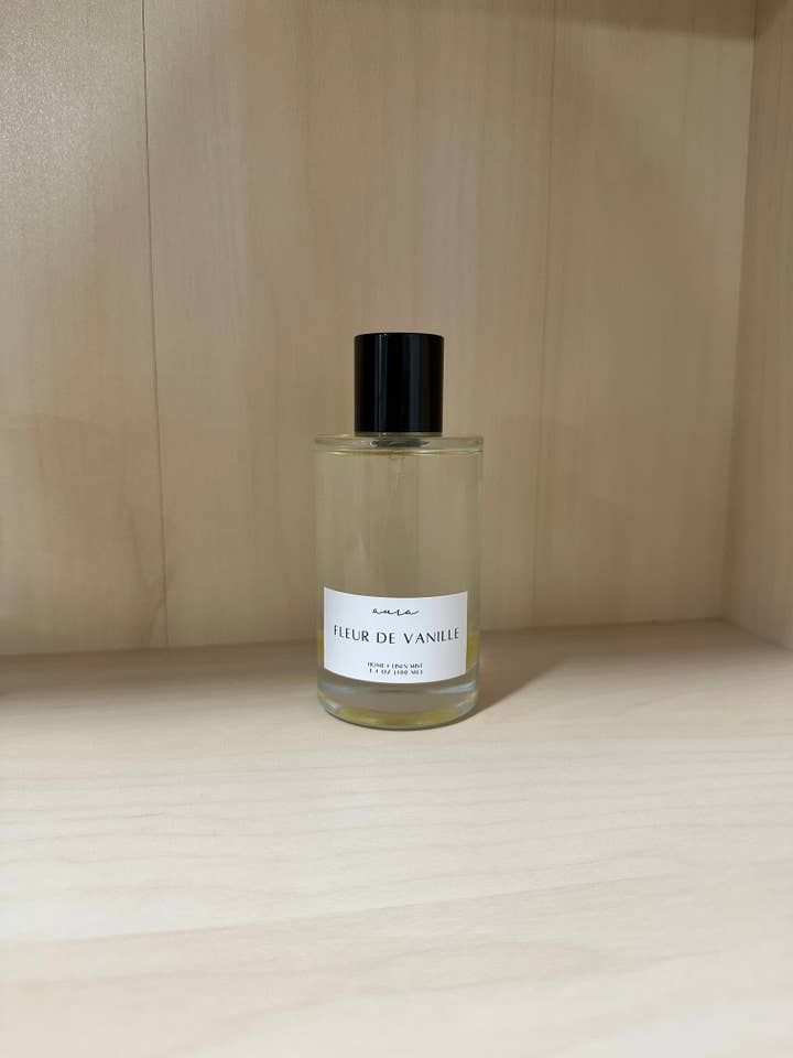 fleur de vanille hjem+linne spray for engroshandel hos Aura