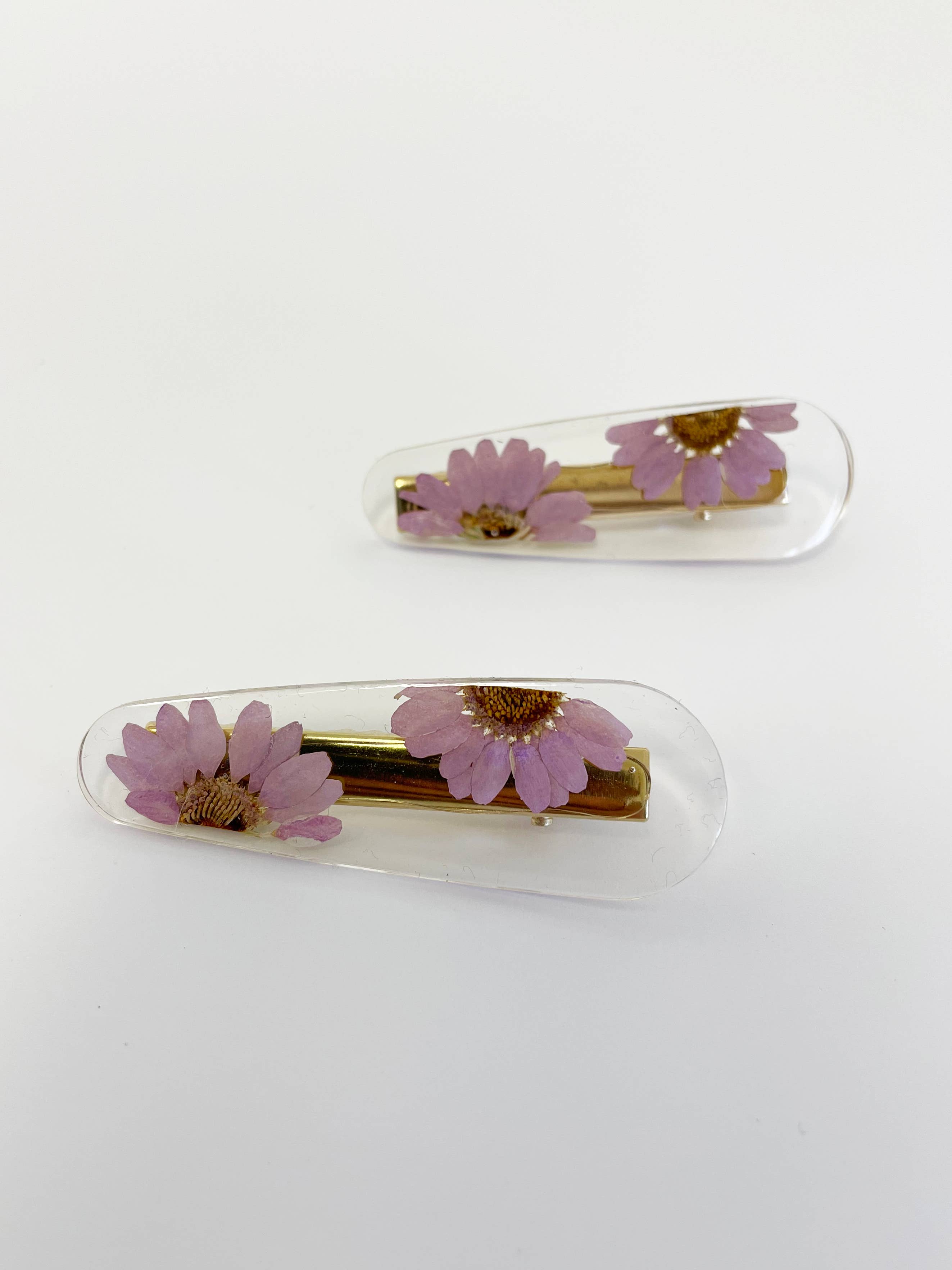 Sunnie Lane – wholesale Hair clip – Women’s – Flower Hair Clip - Real Pressed Flowers9