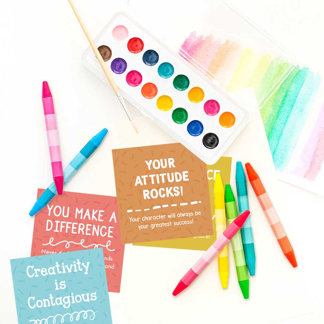 Cleerely Stated - Wholesale Stationery/Notecard Set - Bright Notes for Bright Minds2
