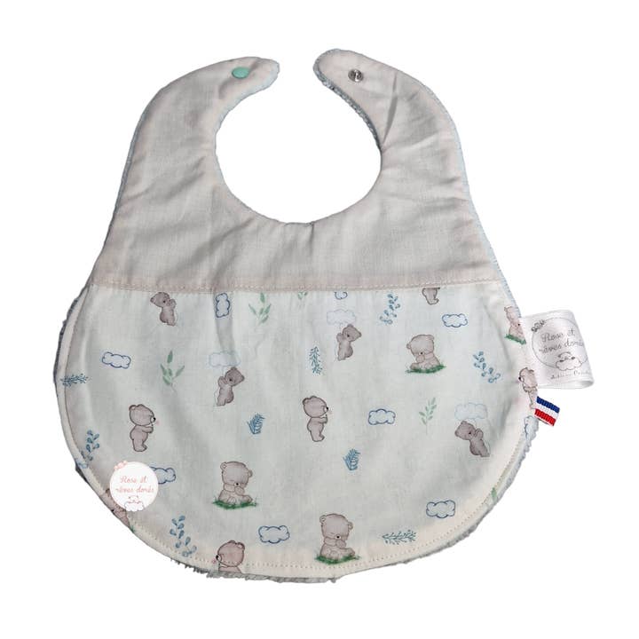 Timeless Orsi bib for wholesale by Rose et rêves dorés