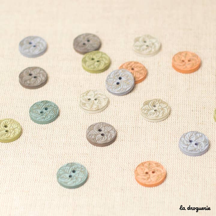 Knop Zeealgen pion 18 mm voor wholesale door LA DROGUERIE