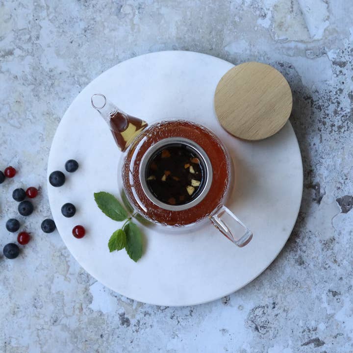 Ogo living - Wholesale Theepot - Gustave theepot van borosilicaatglas met deksel, 680 ml2