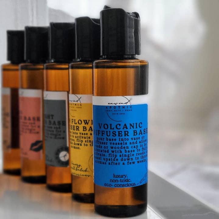 Unwind Apothic - Wholesale Diffuser Fragrance Refill - Diffuser Oil Refill- Hanging Air Freshener Refill- Scent Beads Oil- Aromatherapy- Clip Vent Fragrance- Portable Reed Diffuser- Essential Oil Pendant- Sustainable1