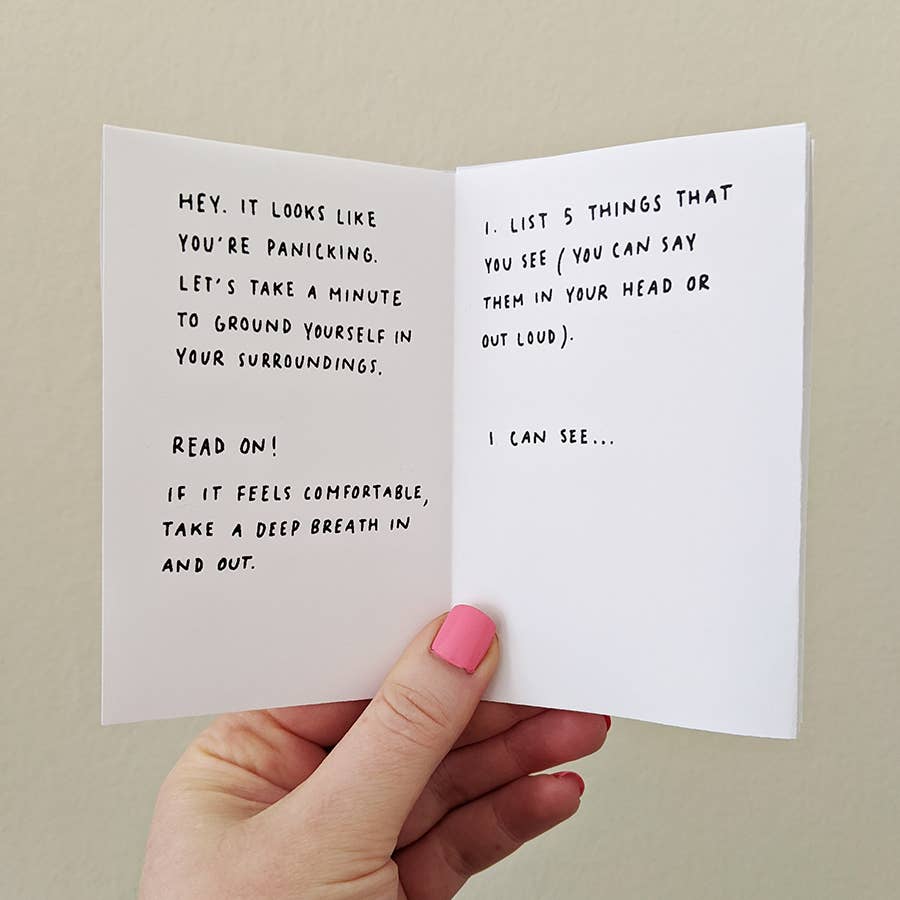 Small Supply - Wholesale Self-Help & Personal Development Book - Pocket Panic Vol. 1 Grounding Yourself1