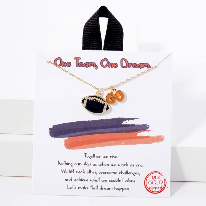 Fashion City – wholesale Hänge-/berlockhalsband – Fotbollstema Designad Hängsmycke Halsband11