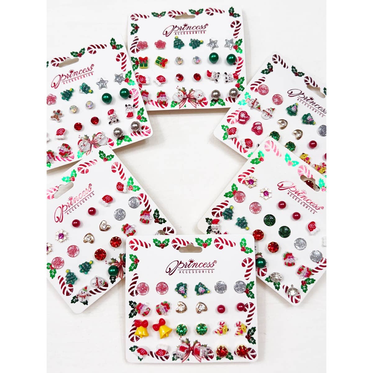 MÉLANGER LA COULEUR Ensemble de Boucles d'Oreilles à Thème de Noël Mignon en vente sur Faire7