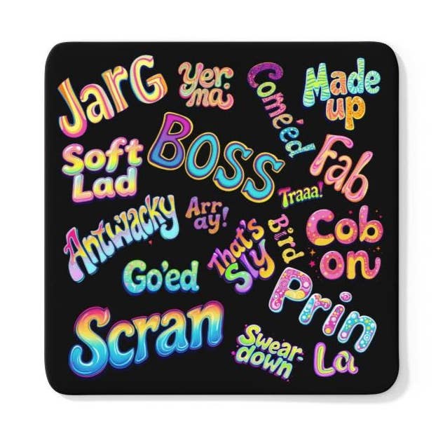 Caneca Preta de Gíria Scouse por atacado de Scouse Bird Shop