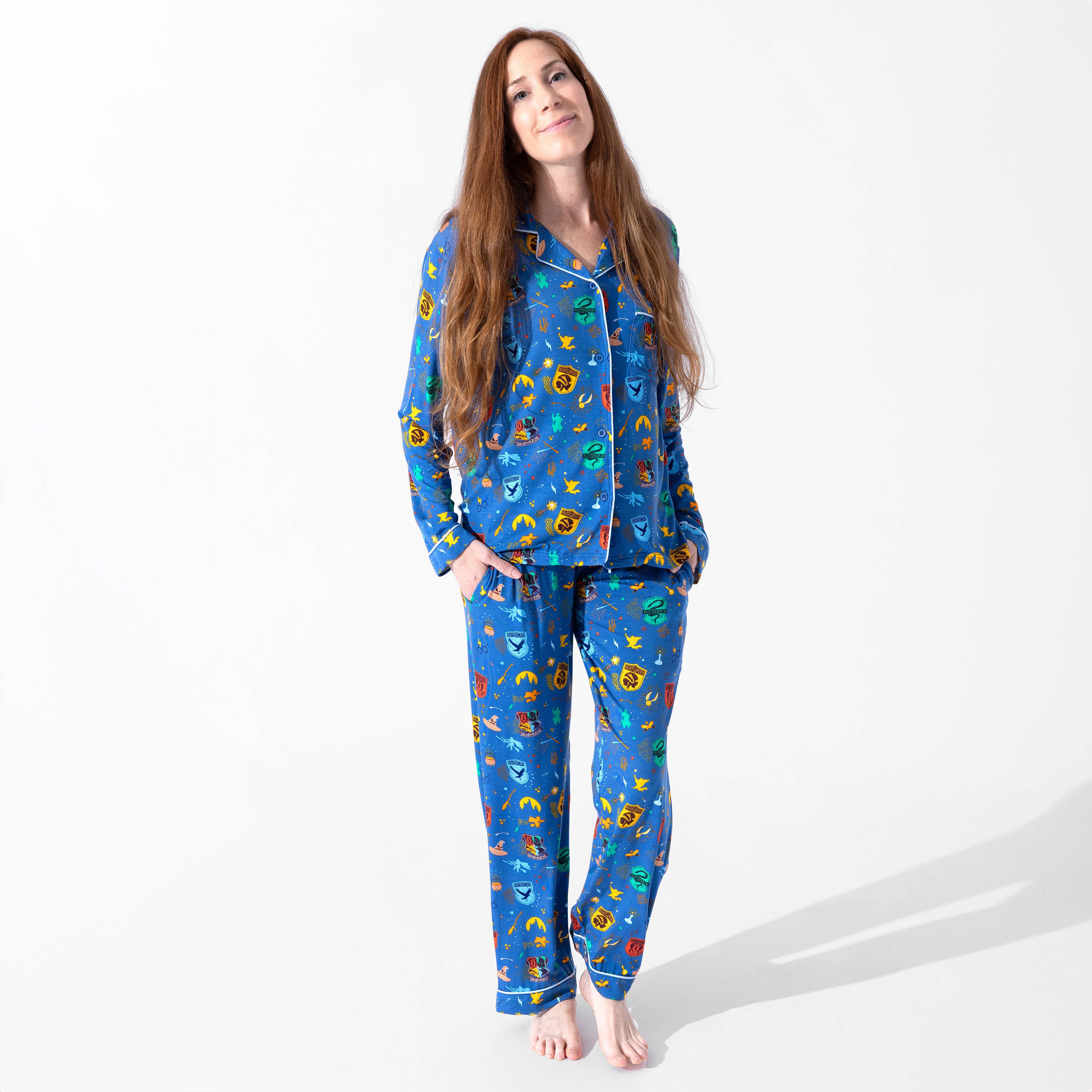 Bellabu Bear - Wholesale Sleepwear Set - Women's - Harry Potter House Pride Bamboo Women's Pajama Set9