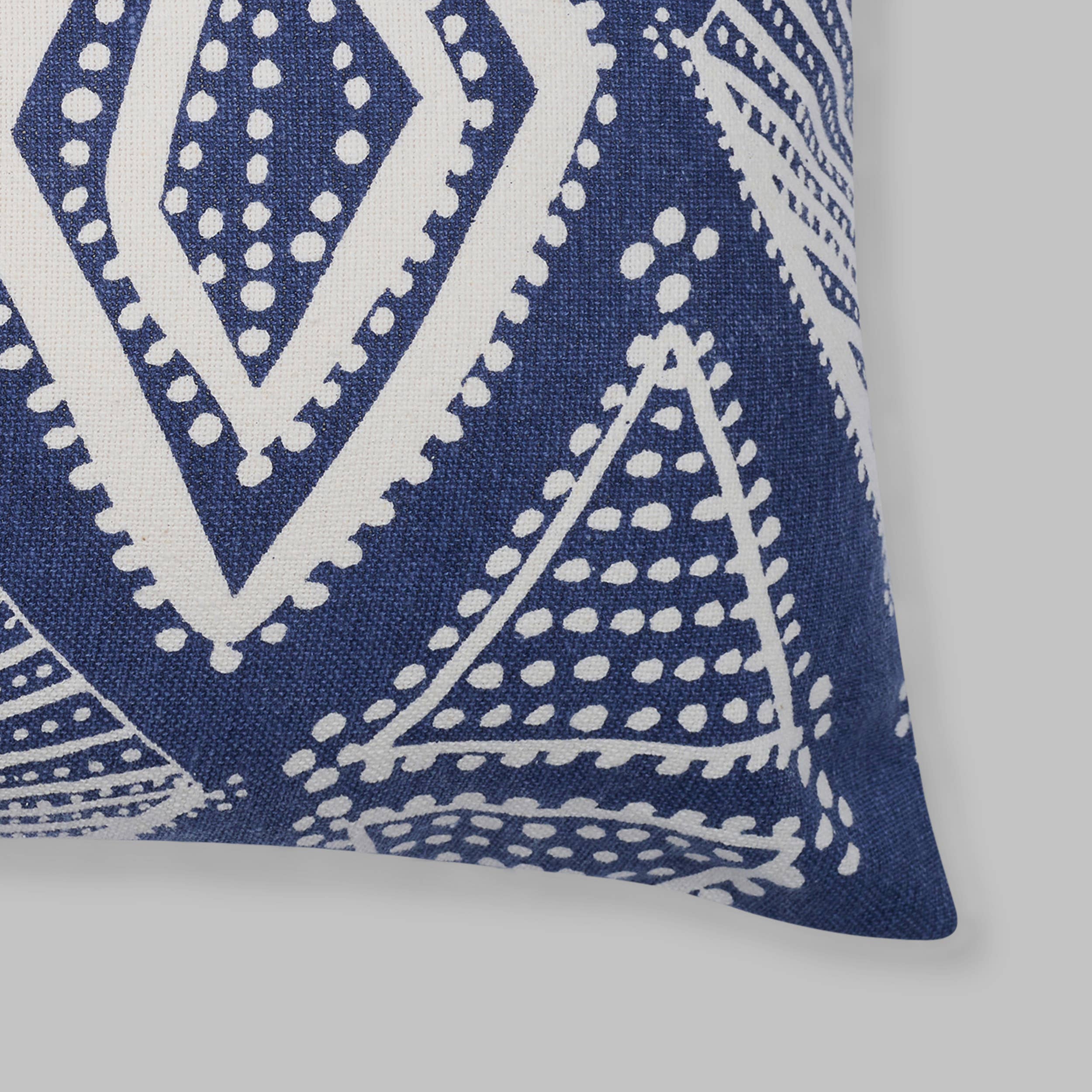 NAKI & SSAM INC. - Wholesale Throw Pillow Cover - Meraki Collection 24in.x14in. Gond Art-Inspired Arabesque4