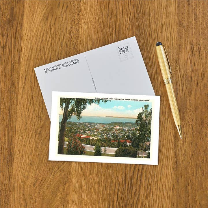 Found Image Press - Wholesale Postcard - Postcard SB-152 Bird's Eye View of Santa Barbara, California1