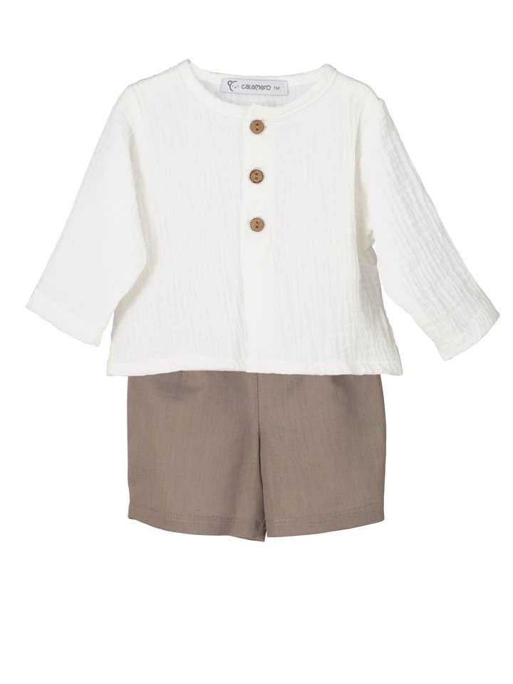 Sommer Sæt Bukser Excellentt Bergamot - Ref: 17965 for engroshandel hos Creaciones Calamaro, S.L