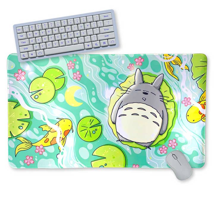 Magical Forest Creature Desk Mat for wholesale by Wanderella