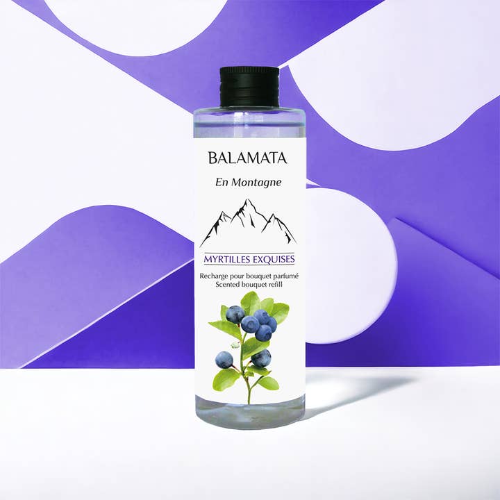 Exquisite Blueberries - Scented Bouquet Solution Refill 250ml - In the Mountains for wholesale by BALAMATA