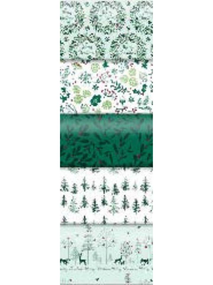 Holly and Ivy Christmas Eco FSC™ Flat Sheet Wrapping Paper for wholesale by The Unique Paper Company