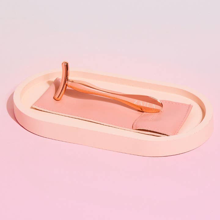 ZAILA - Wholesale Face/Beauty Roller - Double Ended Spatula & Massage Tool + Pouch