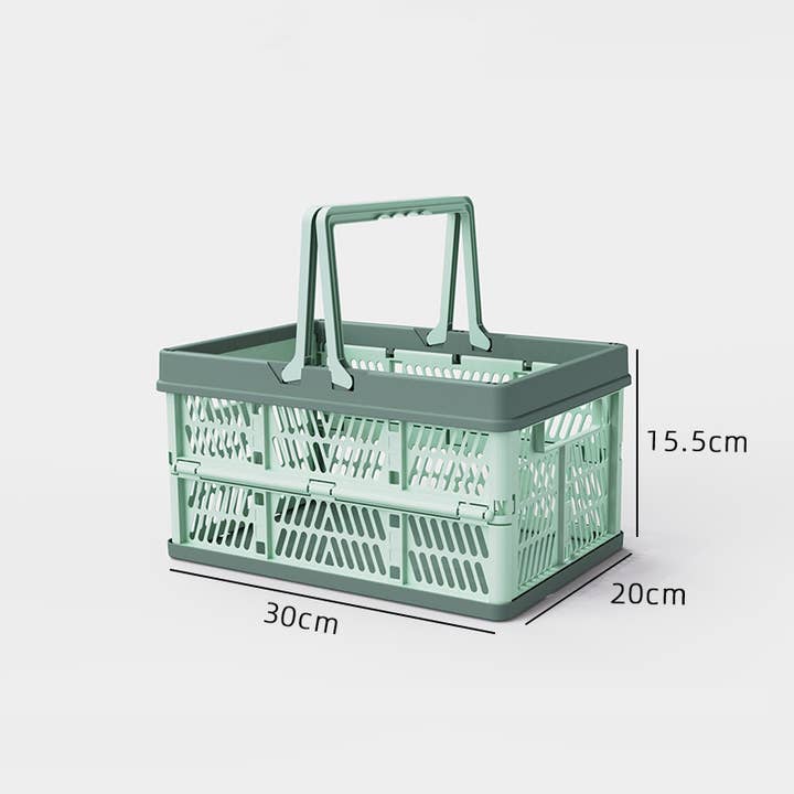 Springer Décor - Wholesale Storage Bin - Color Storage Crate, Assorted Colors, With Handle1