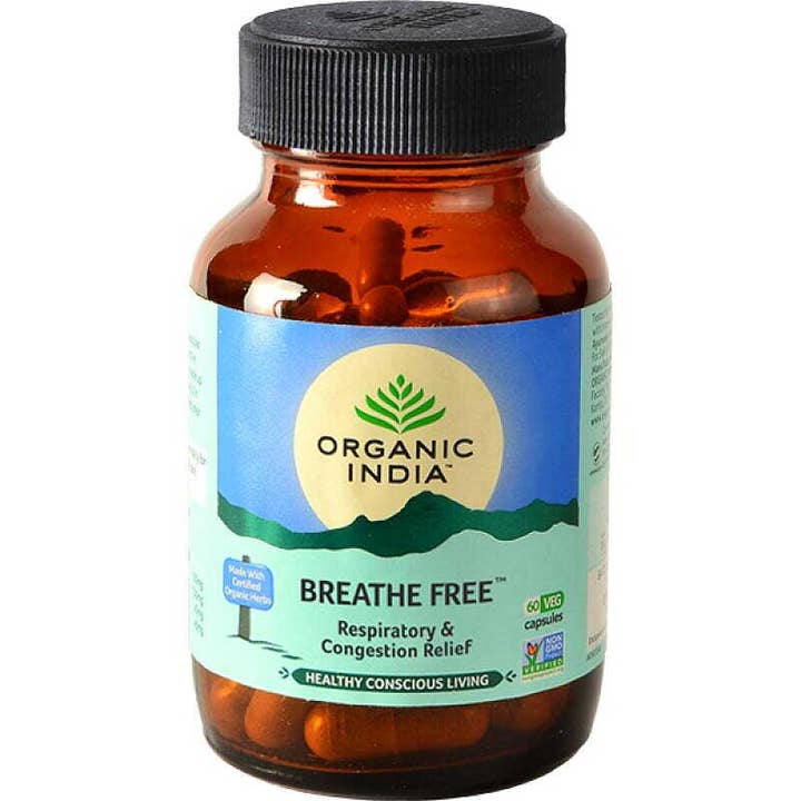 Breathe Free Ekologisk, 90 kapslar för wholesale av Organic India
