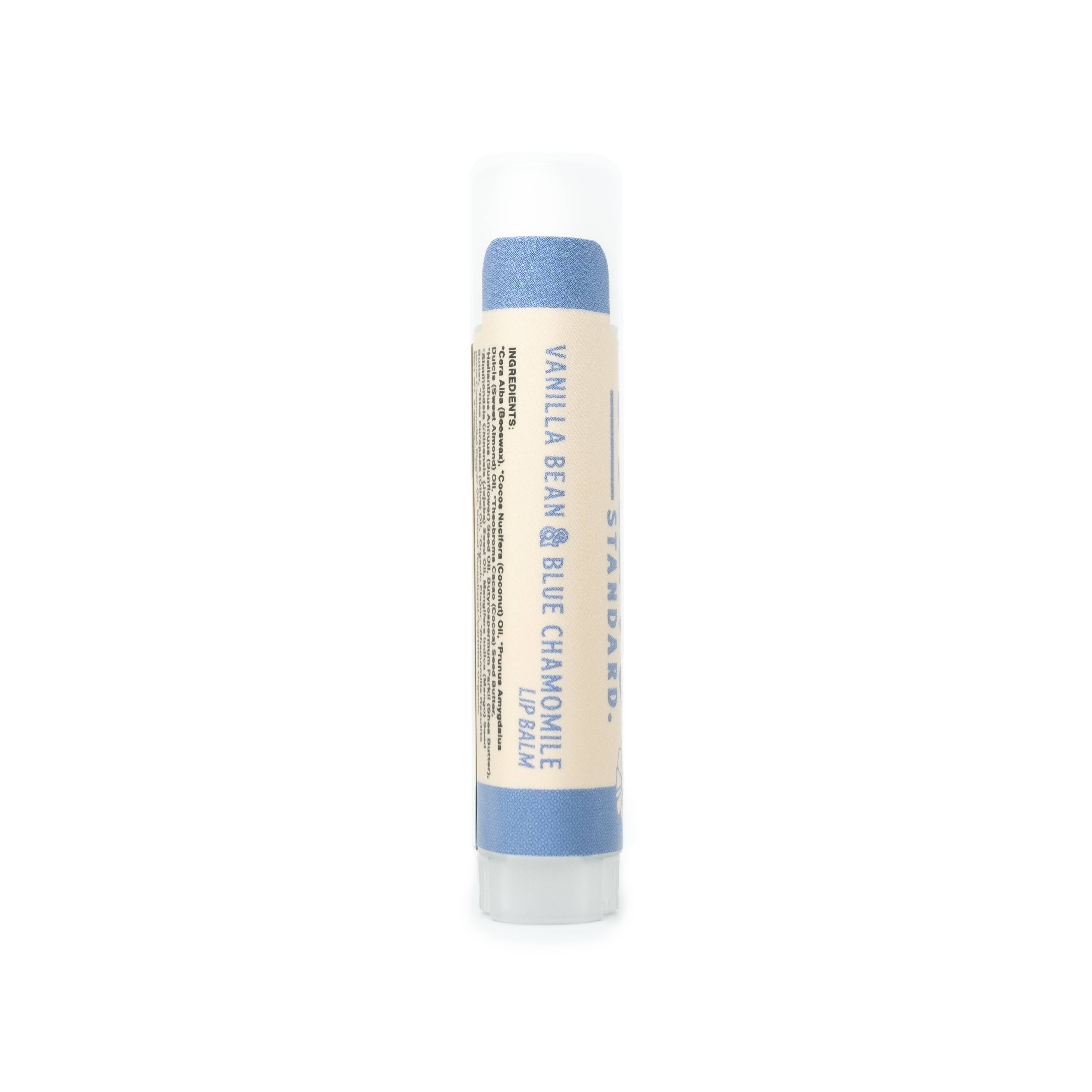 Balm Standard – wholesale Lip Balm – Lip Balm Vanilla Bean Blue Chamomile 10 Pack(Box refill Too2