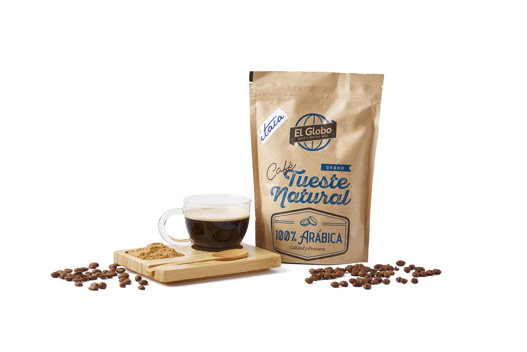 CAFÉS EL GLOBO SL - Venta al por mayor Café en grano - CAFÉ 100% ARÁBICA TUESTE NATURAL 250g0