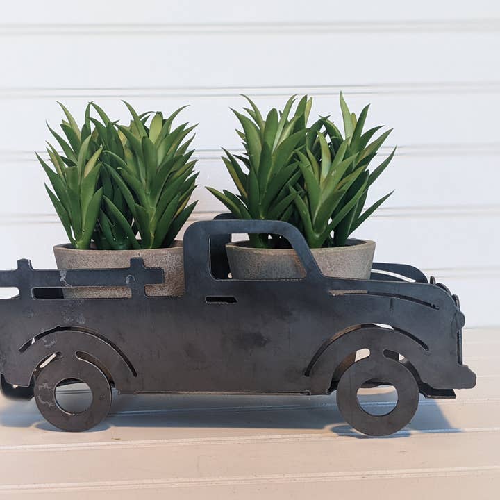 Metal Truck Planter for wholesale by Created By JT