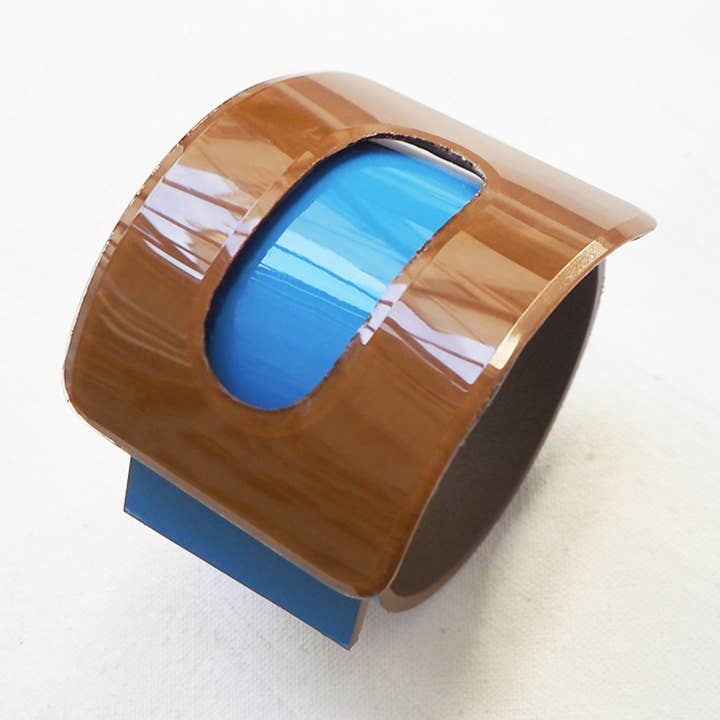 Eden C Leather and Glass Jewelry Bracelet for wholesale by Buttons Paradise