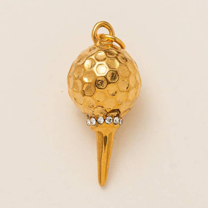 Golf-Charme Edelstahl-Charme Bar Golfball Tee für den Großhandel von Sweet Cherry Sky