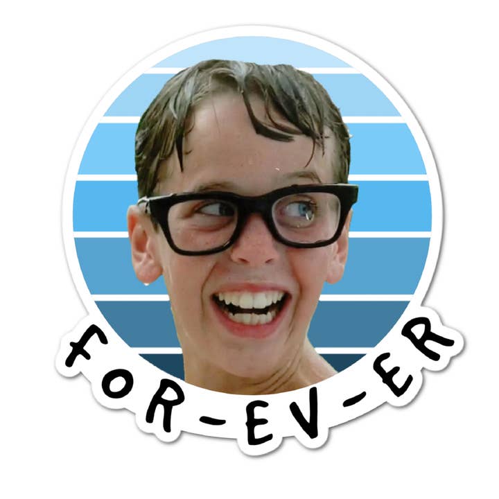 Jazzy Pop Stickers - Wholesale Sticker - 3" Forever laminated sticker family film Sandlot nostalgic