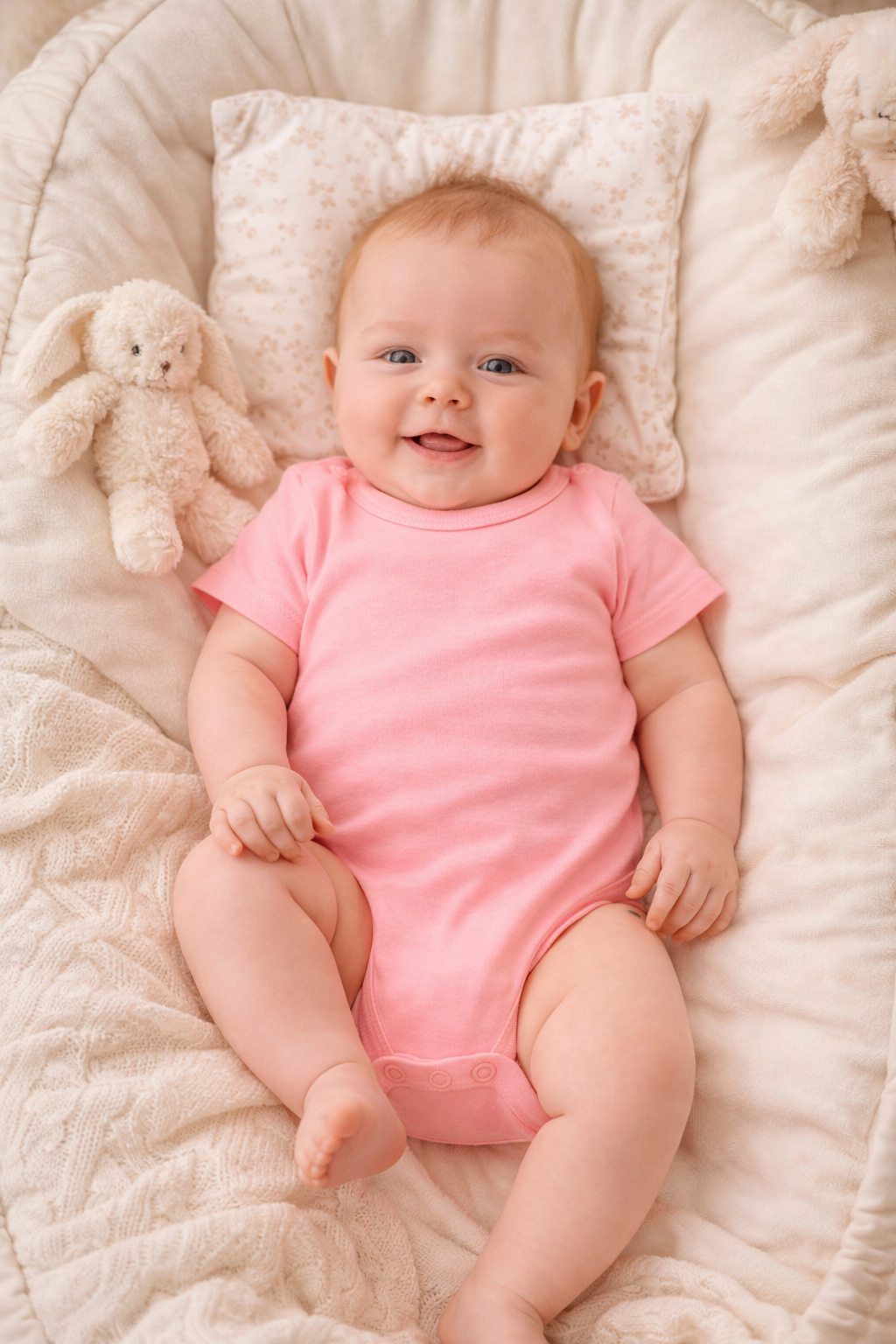 Kids4trendy - Wholesale Bodysuit (Non-Footed) - Baby - White onesie2