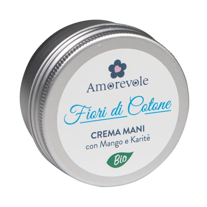 Fiori di Cotone Organic Hand Cream for wholesale by Amorevole