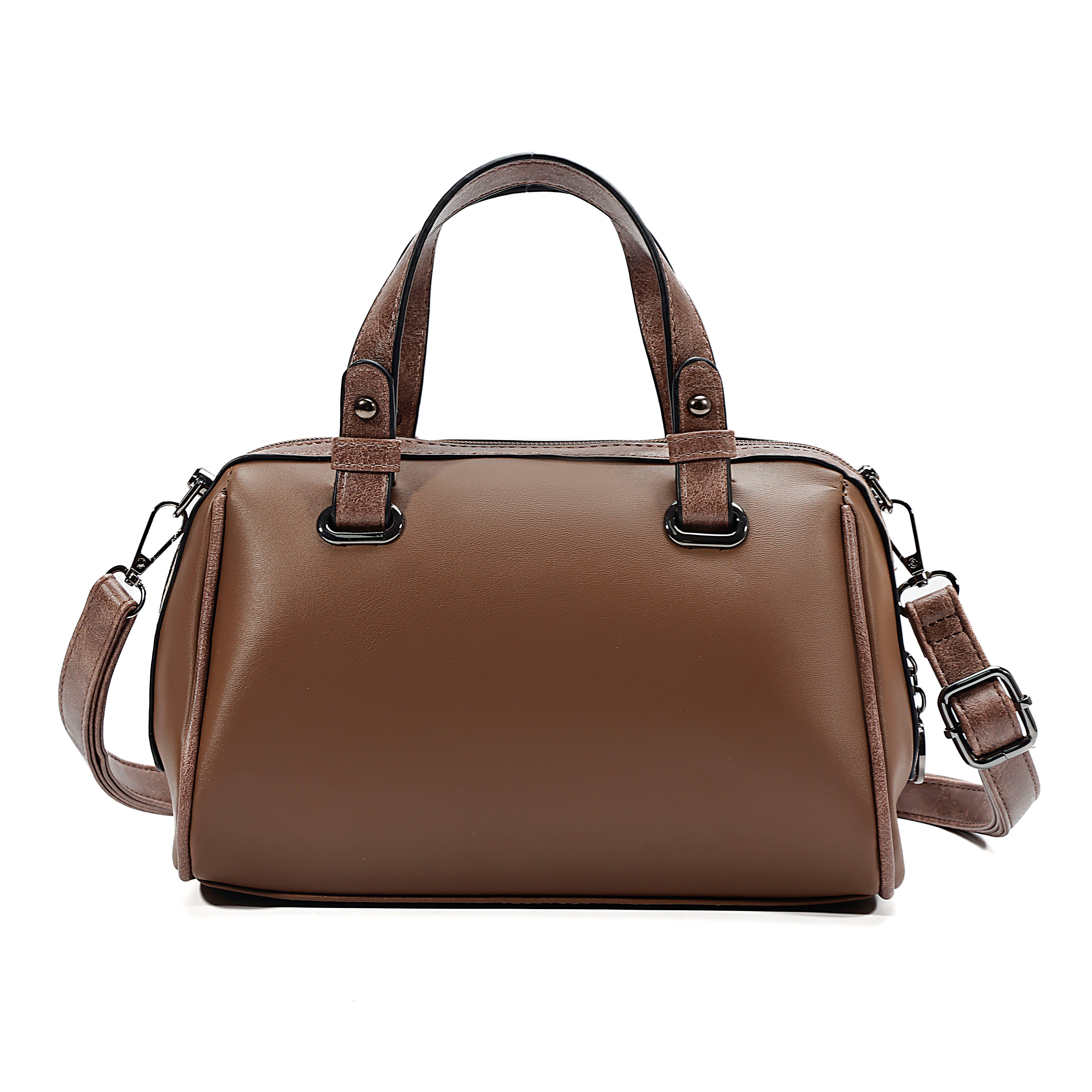 Superbia – wholesale Top handle bag – women's – Superbia Bauletto Bag with Tree Life Badge Gunmetal Hardware7