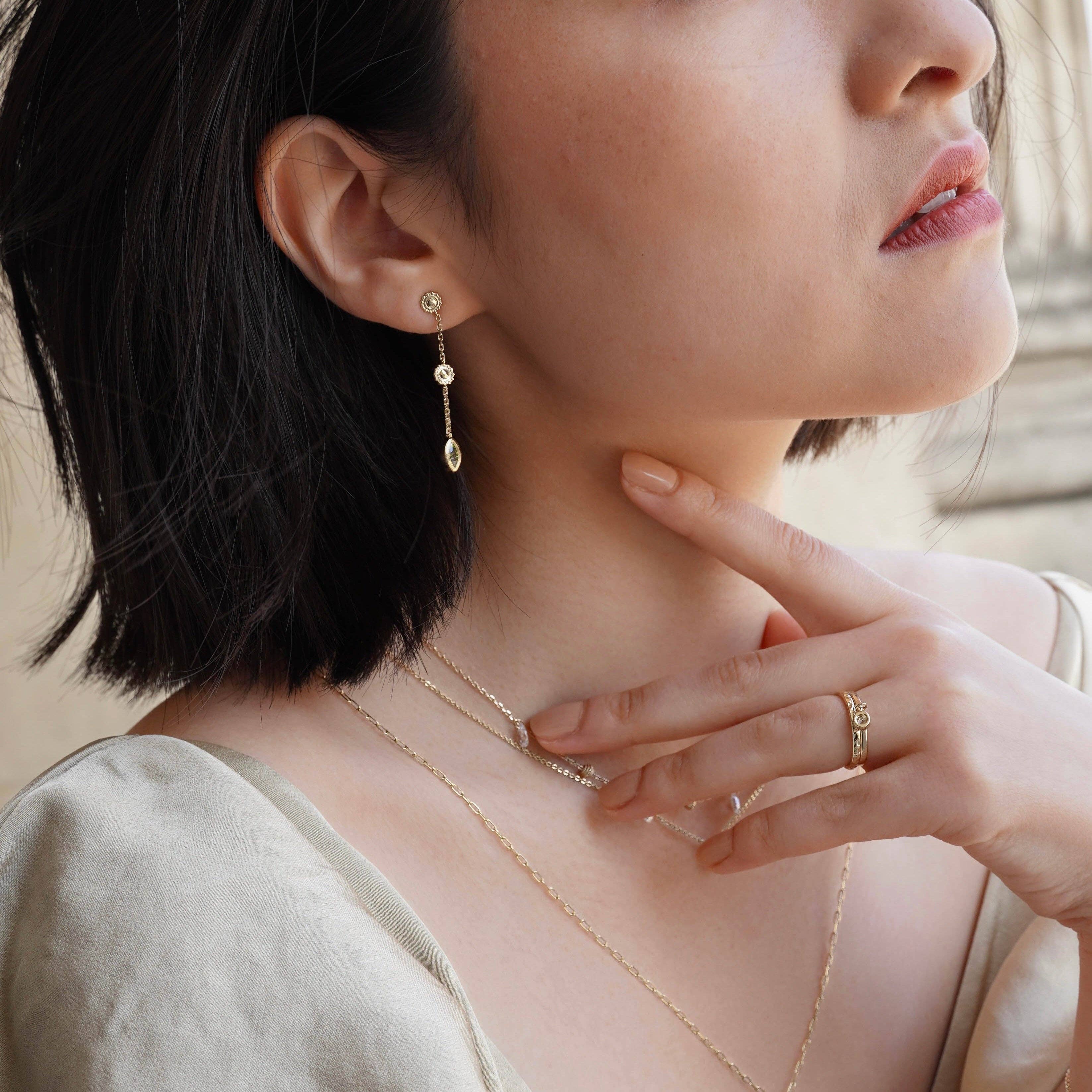 Meora Paris - Venta al por mayor Pendientes colgantes - Pendientes Leia3