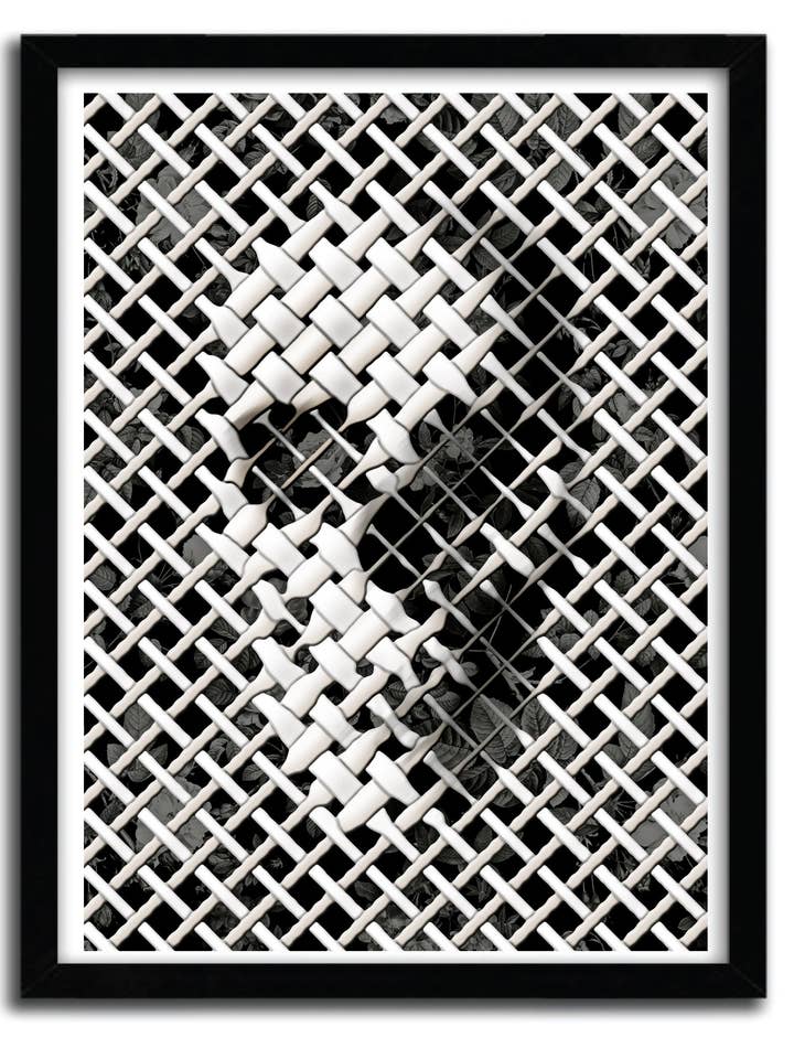 Wicker poster by ALI GULEC for wholesale by K.Olin Tribu