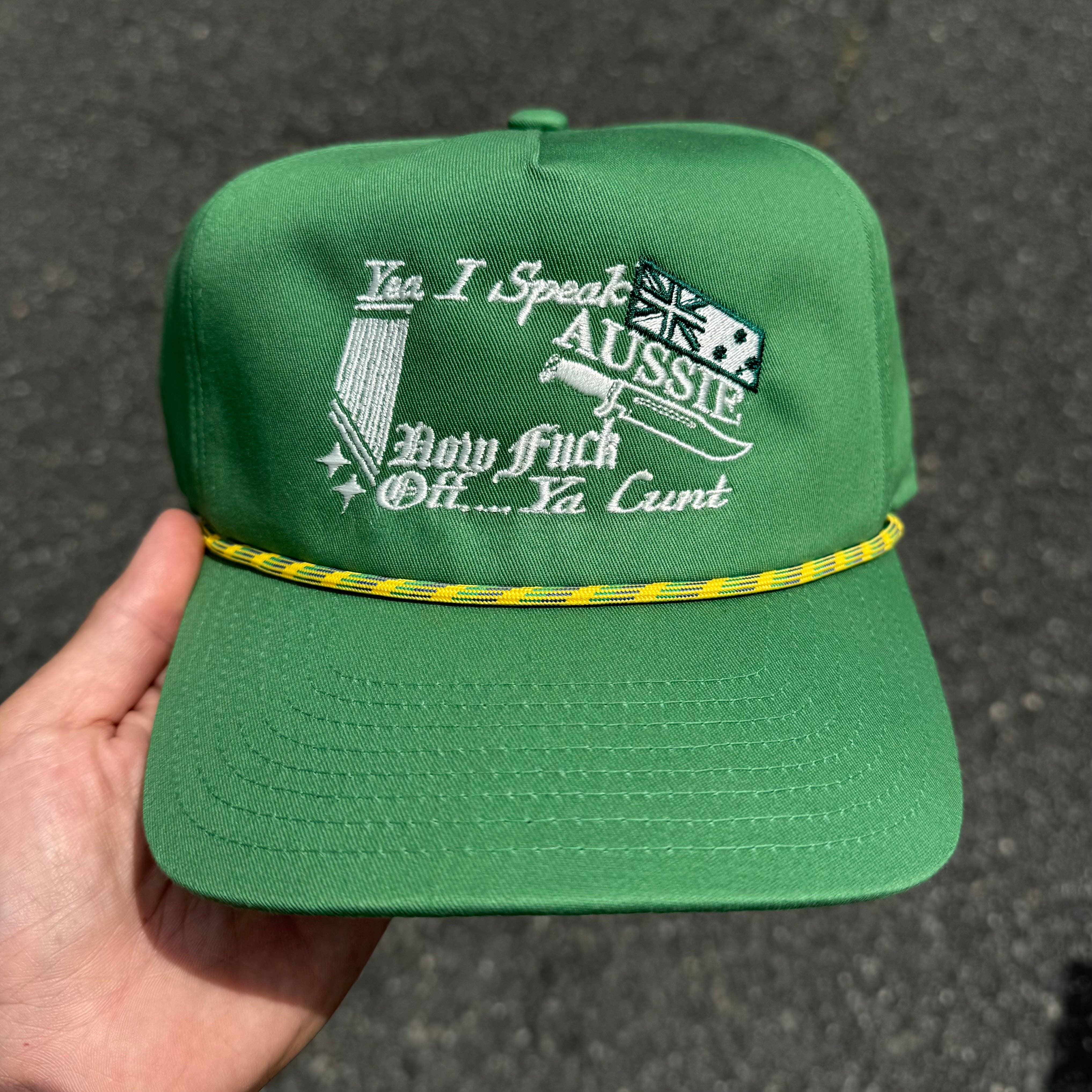 Freddy Tyler Paul - Wholesale Trucker Hat - Unisex - ‘I Speak Aussie’ Hat0