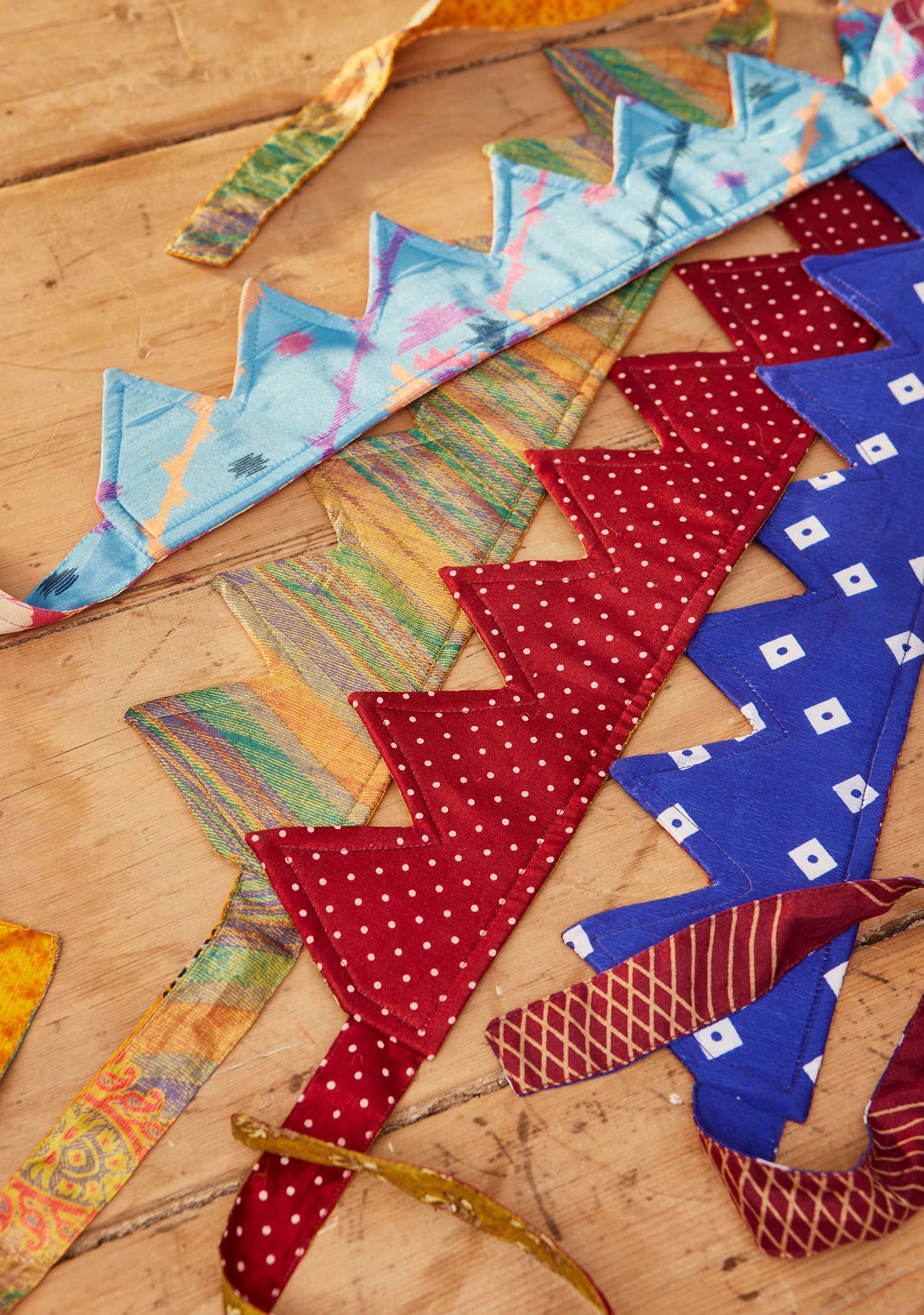 Namaste - Wholesale Party Hat/Crown - Recycled Sari Party Hat Crown4