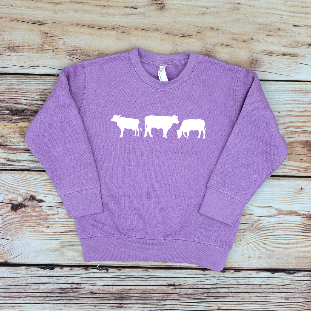 Sage & Soil - Vendita all'ingrosso Felpa - Bambini - Mangia manzo e prega per la pioggia maglia girocollo per bambini5