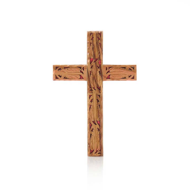 SERRV International - Wholesale Wall Cross - Olivewood Cross